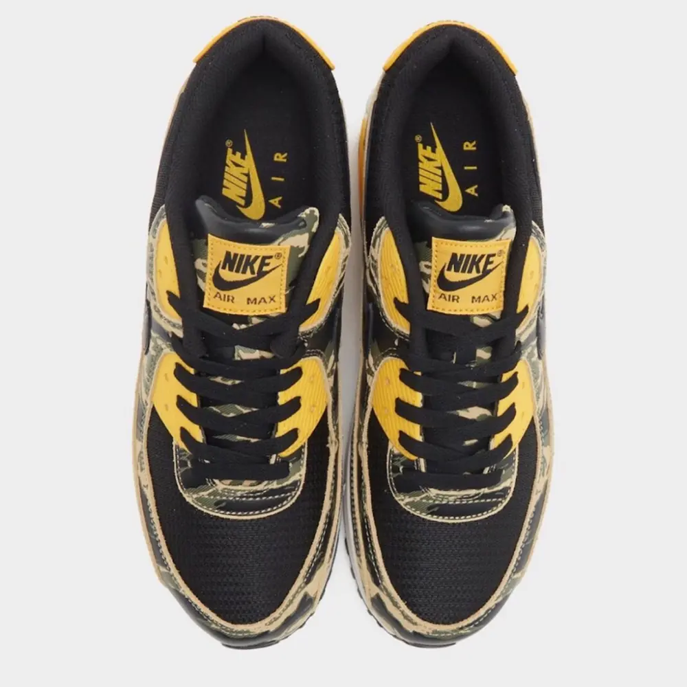 Giày Nike Nike Air Max 90 Premium 'Black Gold Camo' IF1721-001 - Ảnh 4