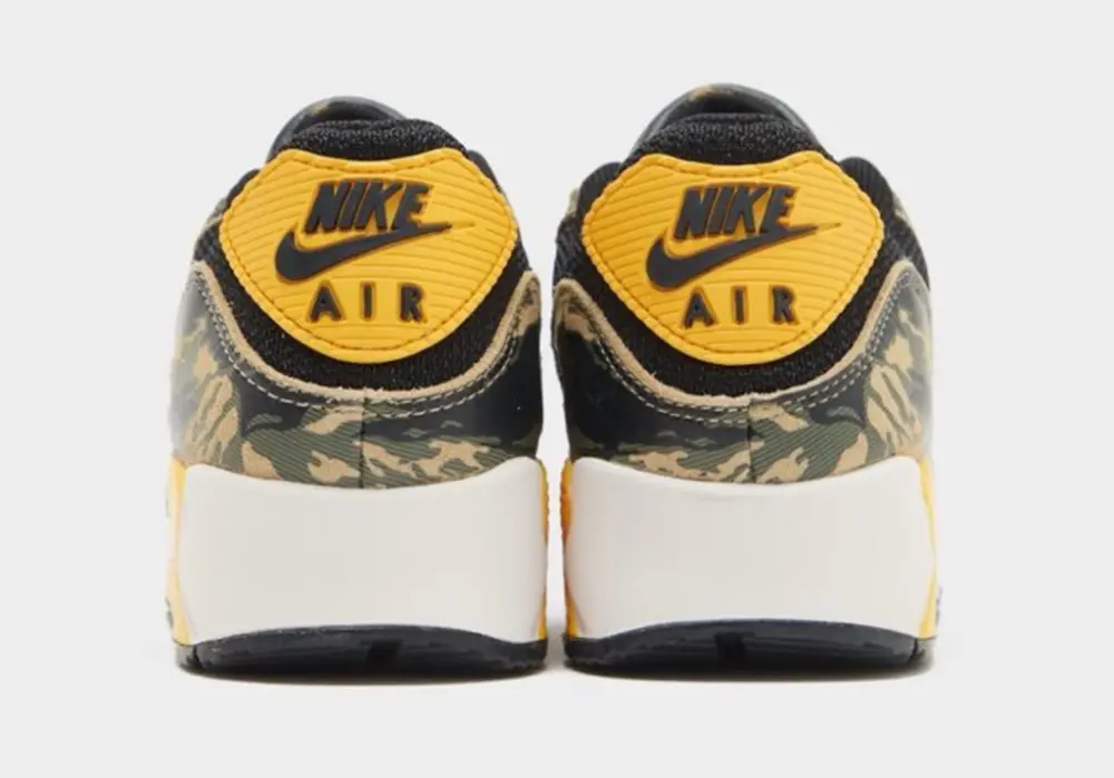 Giày Nike Nike Air Max 90 Premium 'Black Gold Camo' IF1721-001 - Ảnh 3