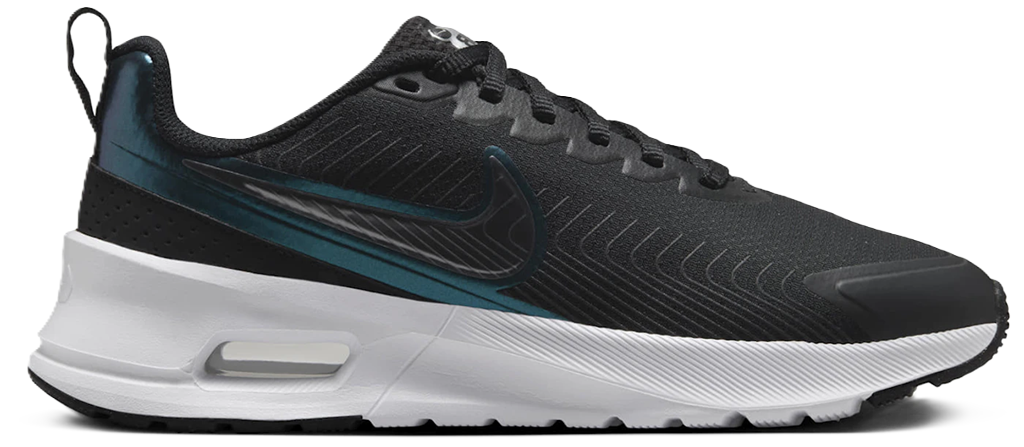 Giày Nike Air Max Nuaxis 'Black White Metallic Silver Metallic Dark Grey' HF1233-003