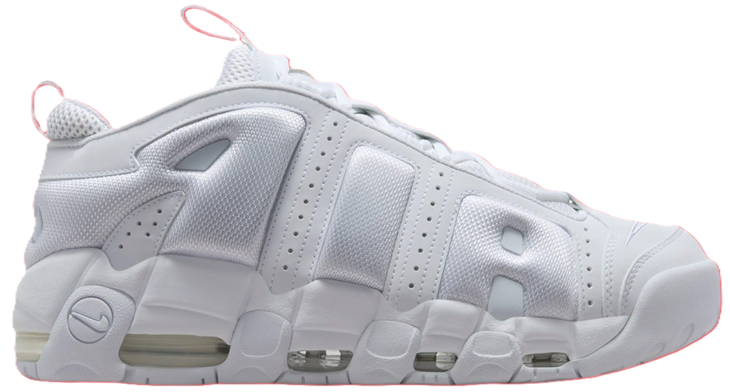 Giày Nike Air More Uptempo Low 'Triple White' FZ3055-100