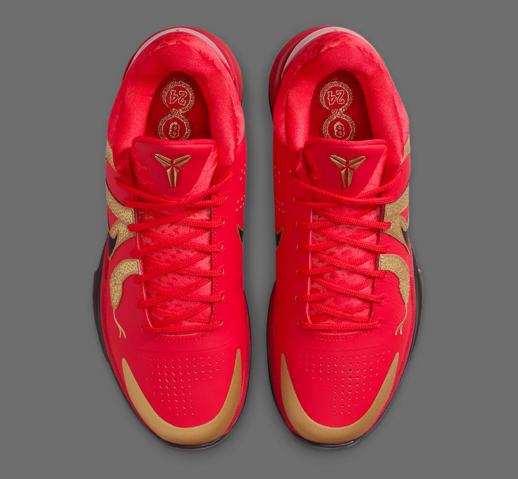 Giày Nike Kobe 5 Protro Year Of The Mamba ‘Red’ HF5182-600 - Ảnh 4