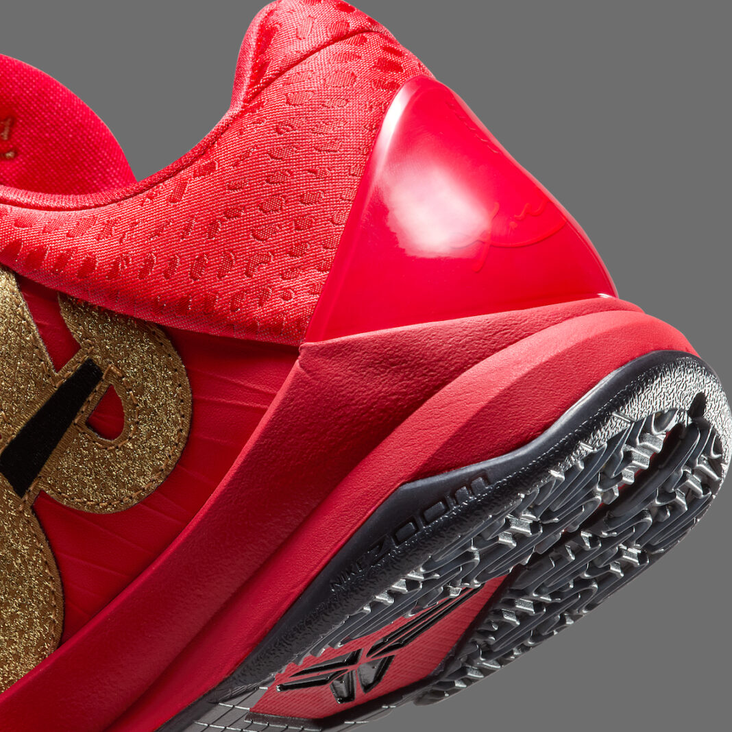 Giày Nike Kobe 5 Protro Year Of The Mamba ‘Red’ HF5182-600 - Ảnh 2