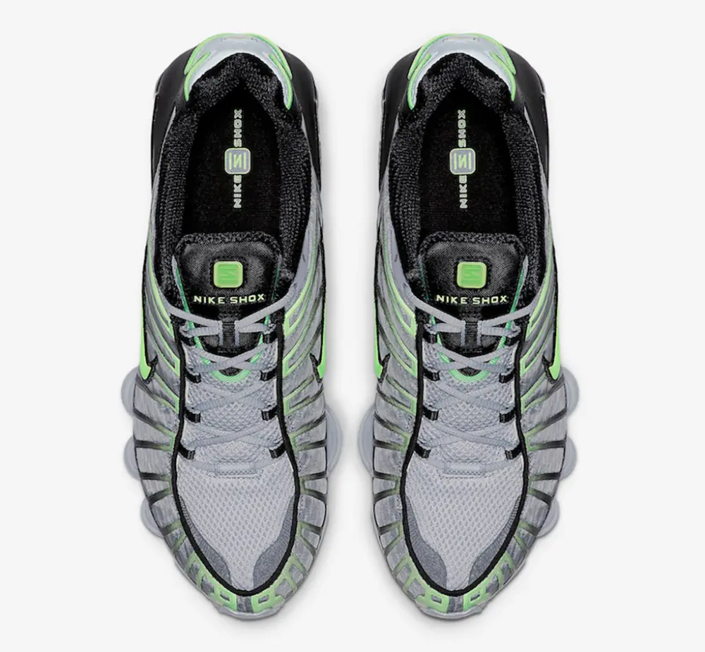 Giày Nike Shox TL ‘Wolf Grey Lime’ AV3595-005 - Ảnh 3