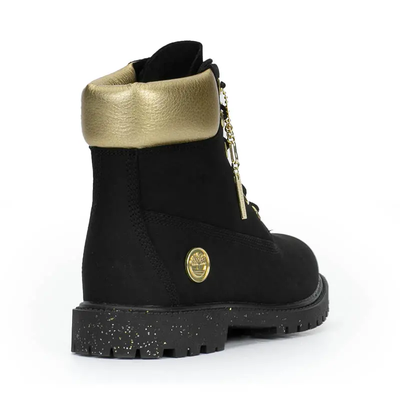 Giày Timberland Heritage 6 Inch Waterproof ‘Black’ A5RRMW - Ảnh 4
