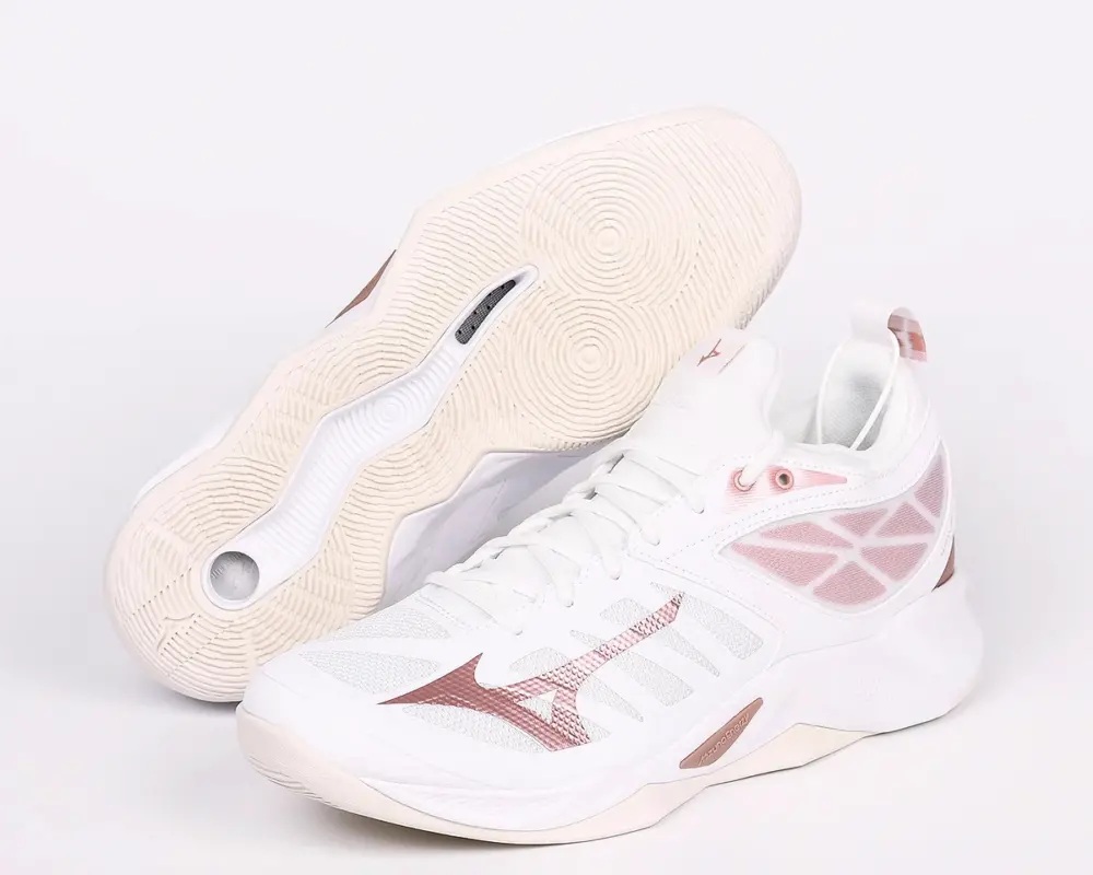 Alternative view of Giày Mizuno Wave Dimension Mid ‘White Gold’ V1GC224068