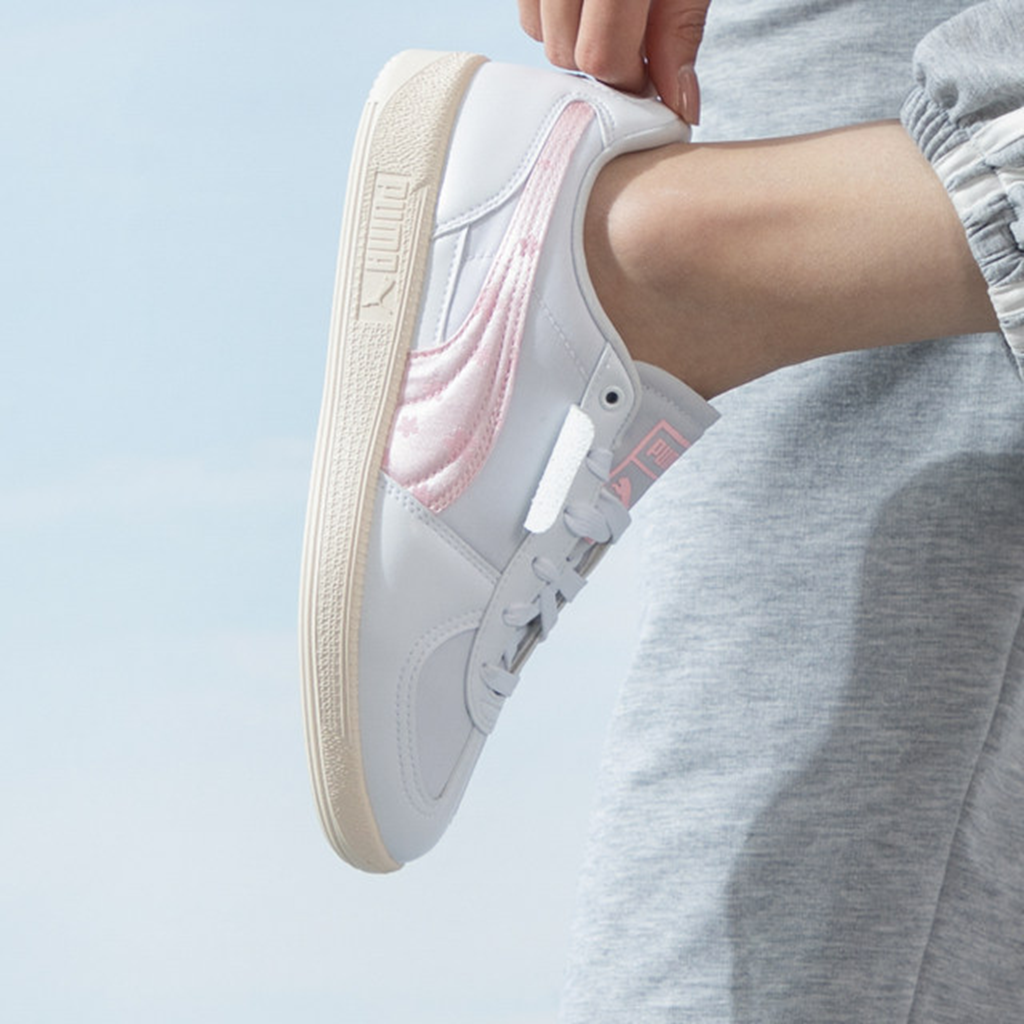 Giày Puma Palermo ‘White Pink’ 399342-02 - Ảnh 3