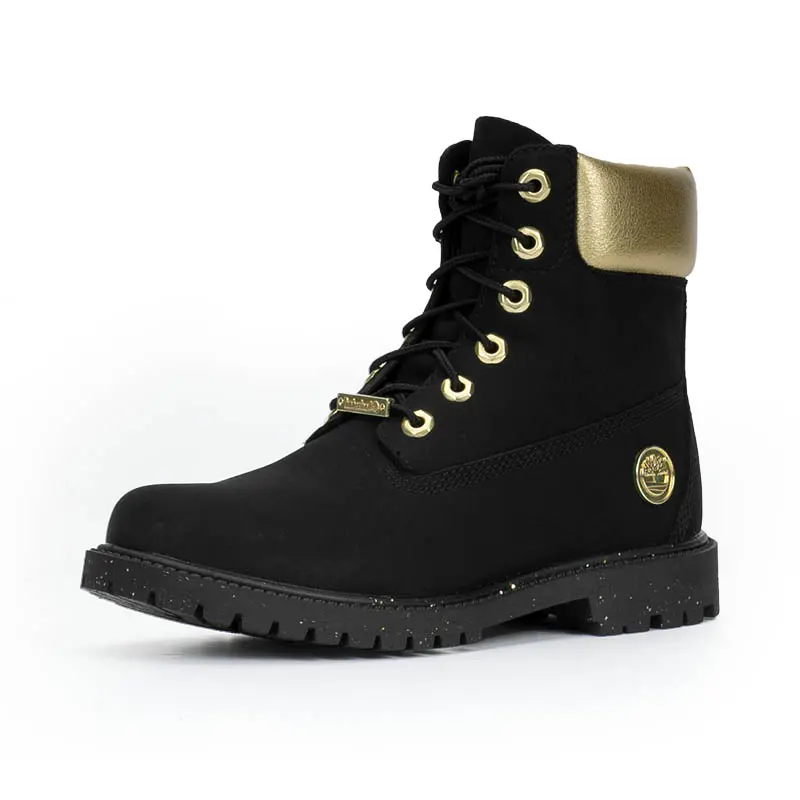 Giày Timberland Heritage 6 Inch Waterproof ‘Black’ A5RRMW - Ảnh 5