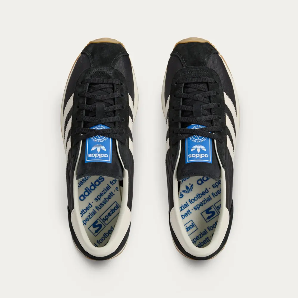 Giày Adidas Pampanga SPZL ‘Black Chalk White’ JQ2404 - Ảnh 5