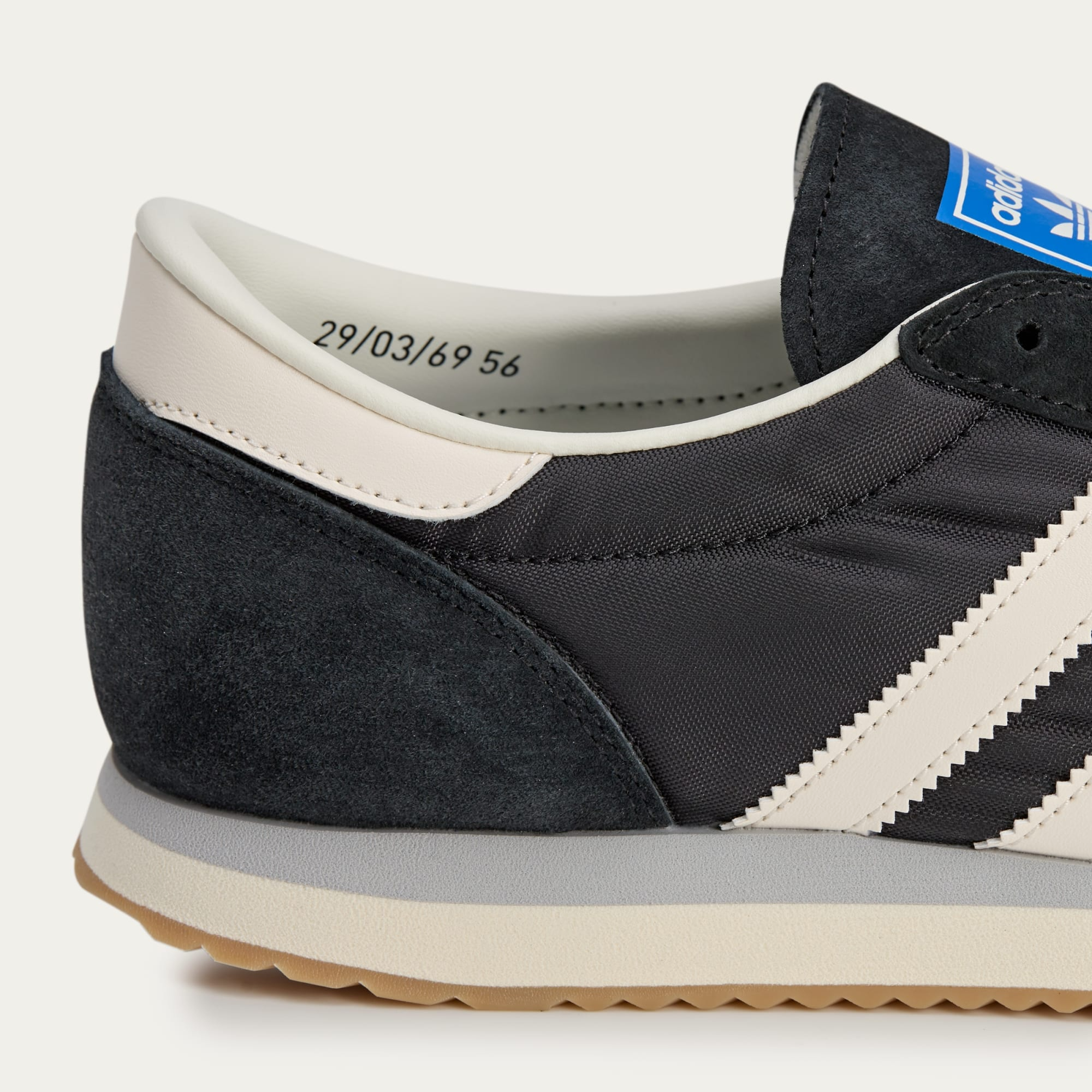 Giày Adidas Pampanga SPZL ‘Black Chalk White’ JQ2404 - Ảnh 2