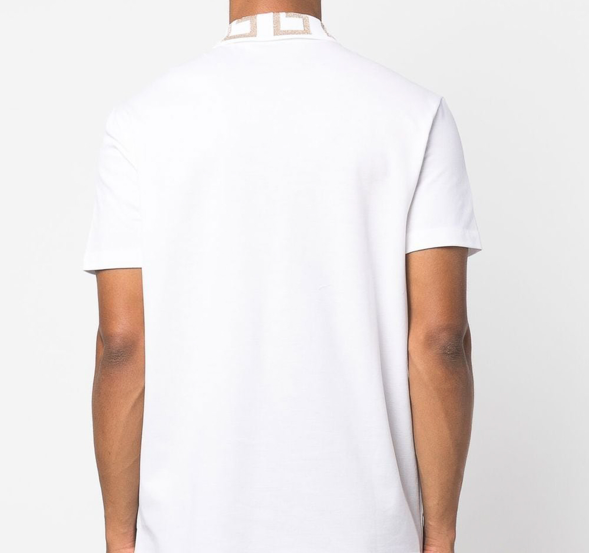 Alternative view of Áo Versace Greca Polo Shirt ‘White’ A874021-A06199-1W000