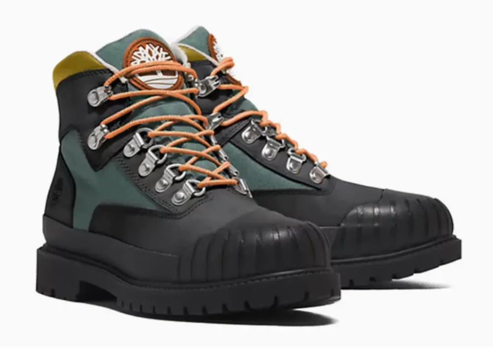 Giày Timberland Heritage Rubber Toe Hiking Boots 'Black' A43TU001 - Ảnh 3