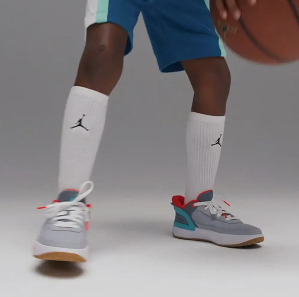 Giày Nike Air Jordan Day 1 EasyOn GS 'Cool Grey Dusty Cactus' FQ1306-002 - Ảnh 3