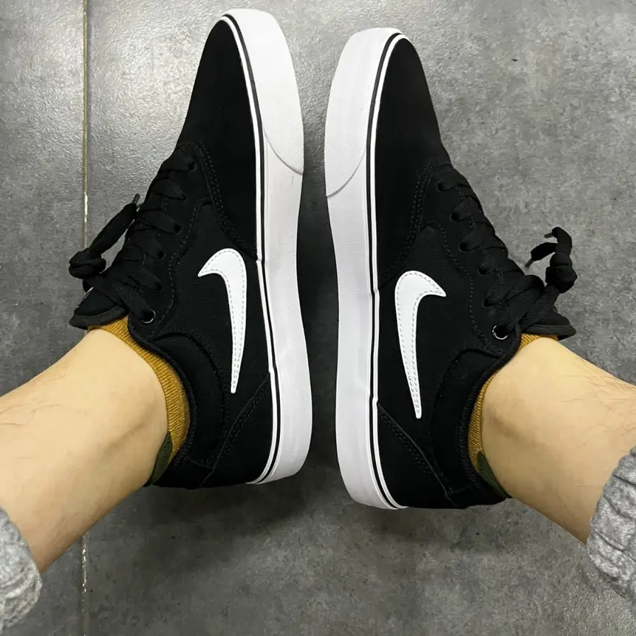 Giày Nike Chron 2 SB ‘Black White’ DM3493-001 - Ảnh 7