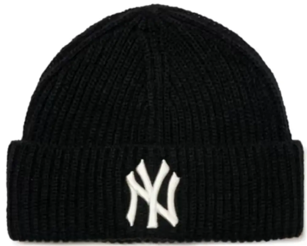 Mũ MLB Korea Unisex Street Style Knit Hats 3ABNSB216-50BKS