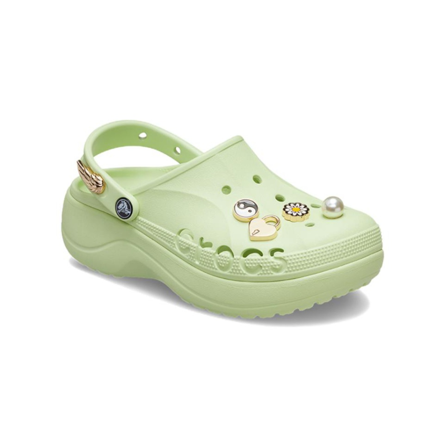 Dép Crocs Platform Elevated Pastel ‘Neon’ 208899-335 - Ảnh 5
