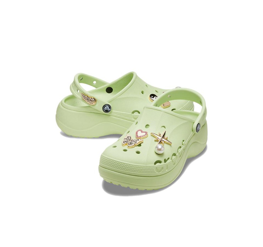 Dép Crocs Platform Elevated Pastel ‘Neon’ 208899-335 - Ảnh 6