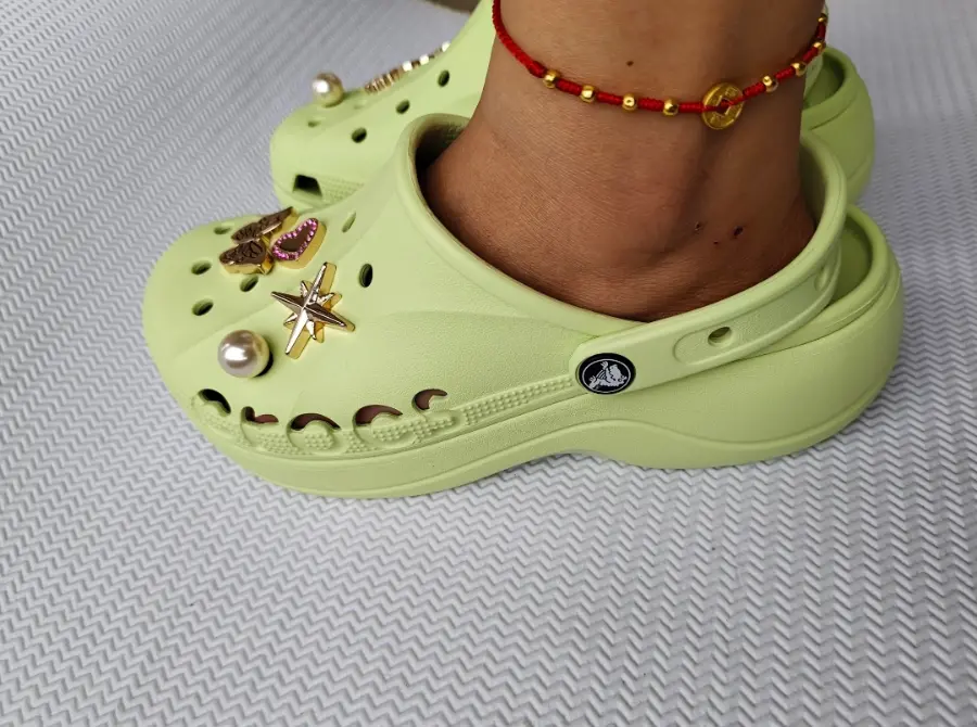 Dép Crocs Platform Elevated Pastel ‘Neon’ 208899-335 - Ảnh 4