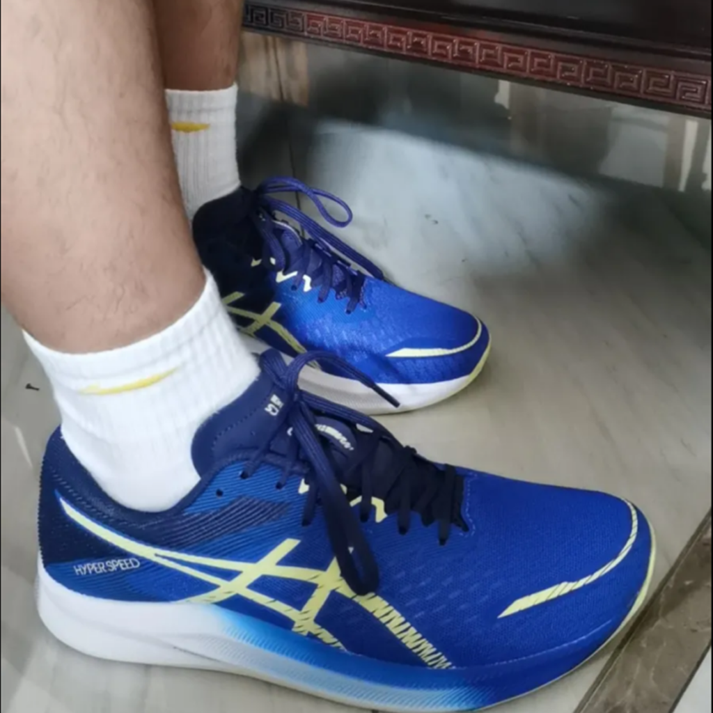 Giày Asics Hyper Speed 3 ‘Glow Yellow’ 1011B701-400 - Ảnh 5