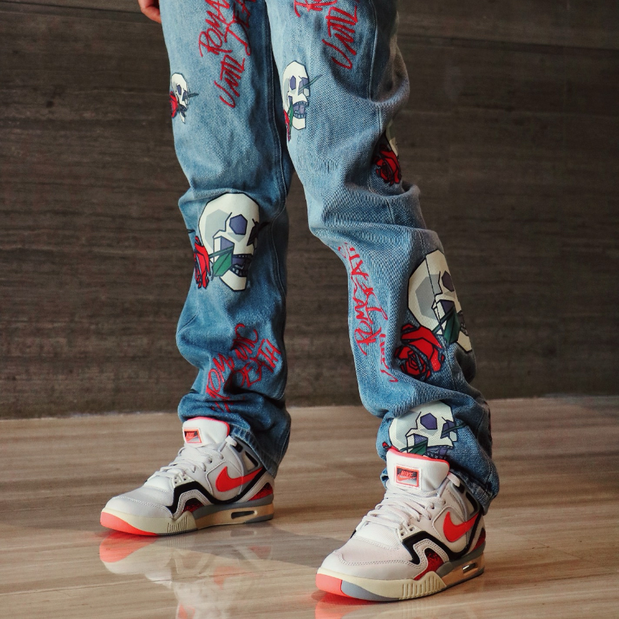 Giày Nike Air Tech Challenge 2 ‘Hot Lava’ FZ9033-001 - Ảnh 5