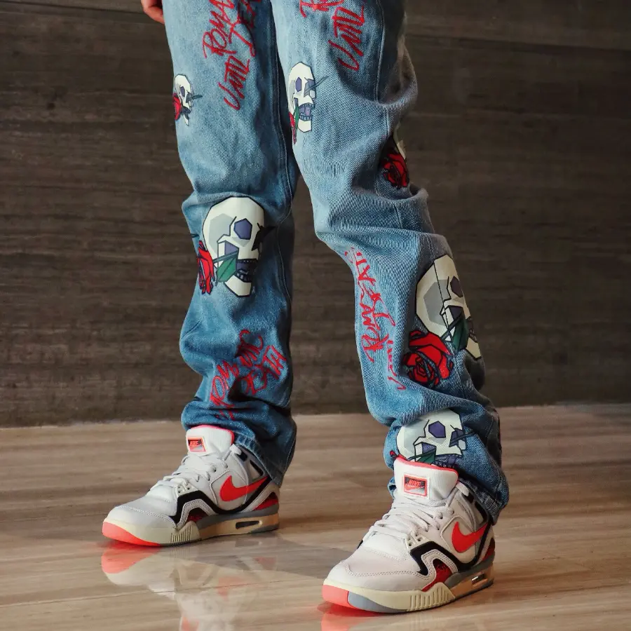 Giày Nike Air Tech Challenge 2 ‘Hot Lava’ FZ9033-001 - Ảnh 5