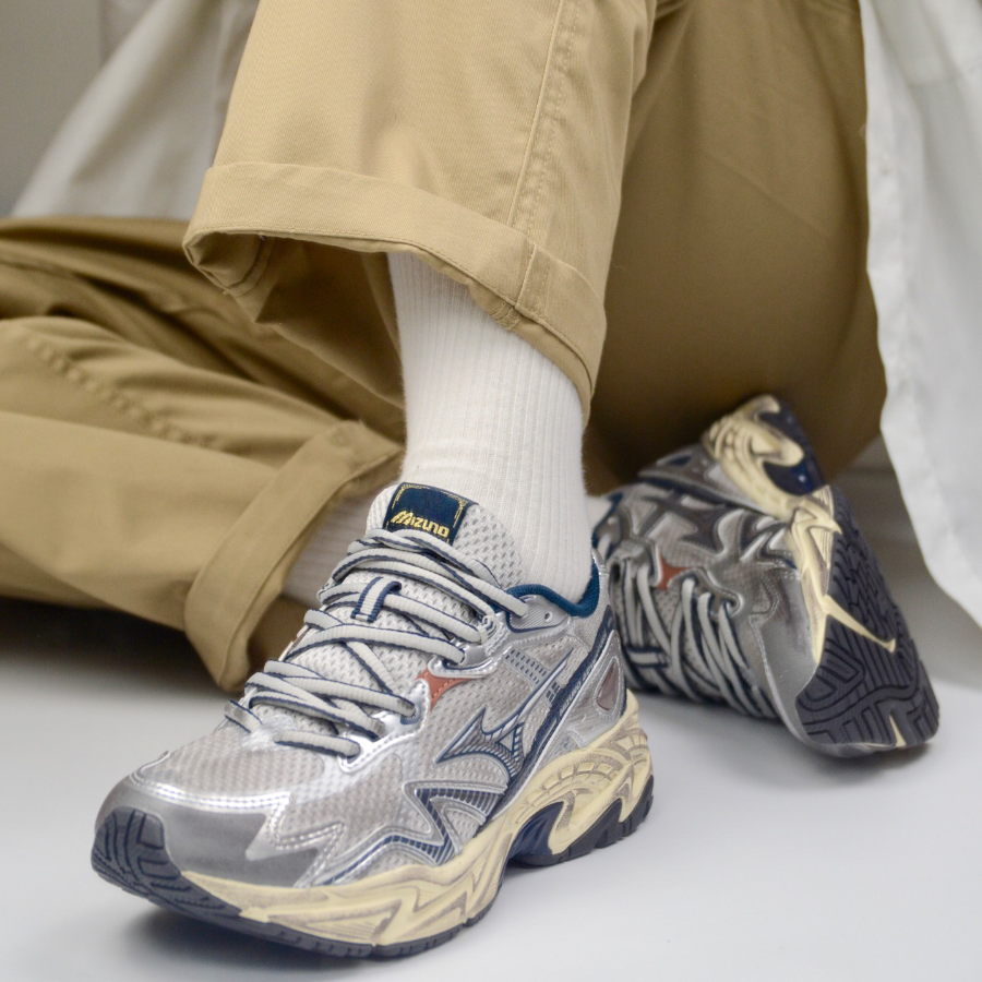 Giày Mizuno Adventure ‘Silver Navy’ D1GH230106 - Ảnh 4