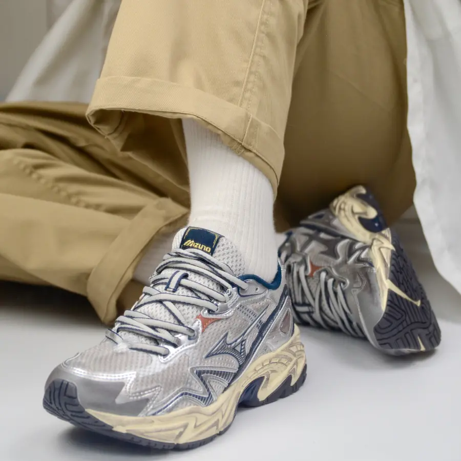 Giày Mizuno Adventure ‘Silver Navy’ D1GH230106 - Ảnh 4
