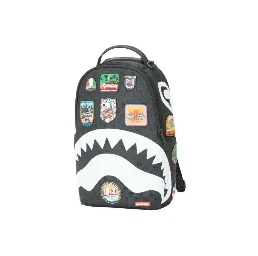 Balo Sprayground Logo ‘Black’ W1115706 - Ảnh 3