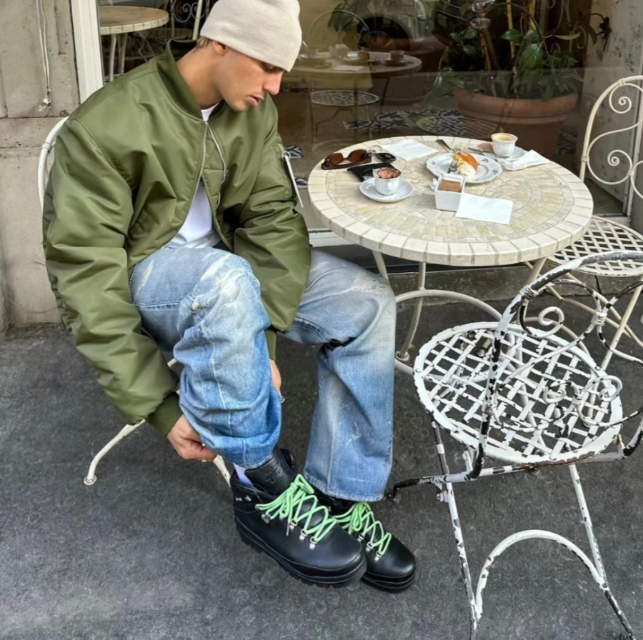 Giày Timberland World Hiker Boot ‘Stussy Black’ A5Z33001 - Ảnh 2