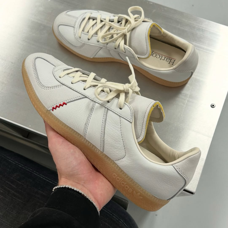 Giày Adidas Hartcopy x BW Army ‘Crystal White Gum’ IE6271 - Ảnh 3