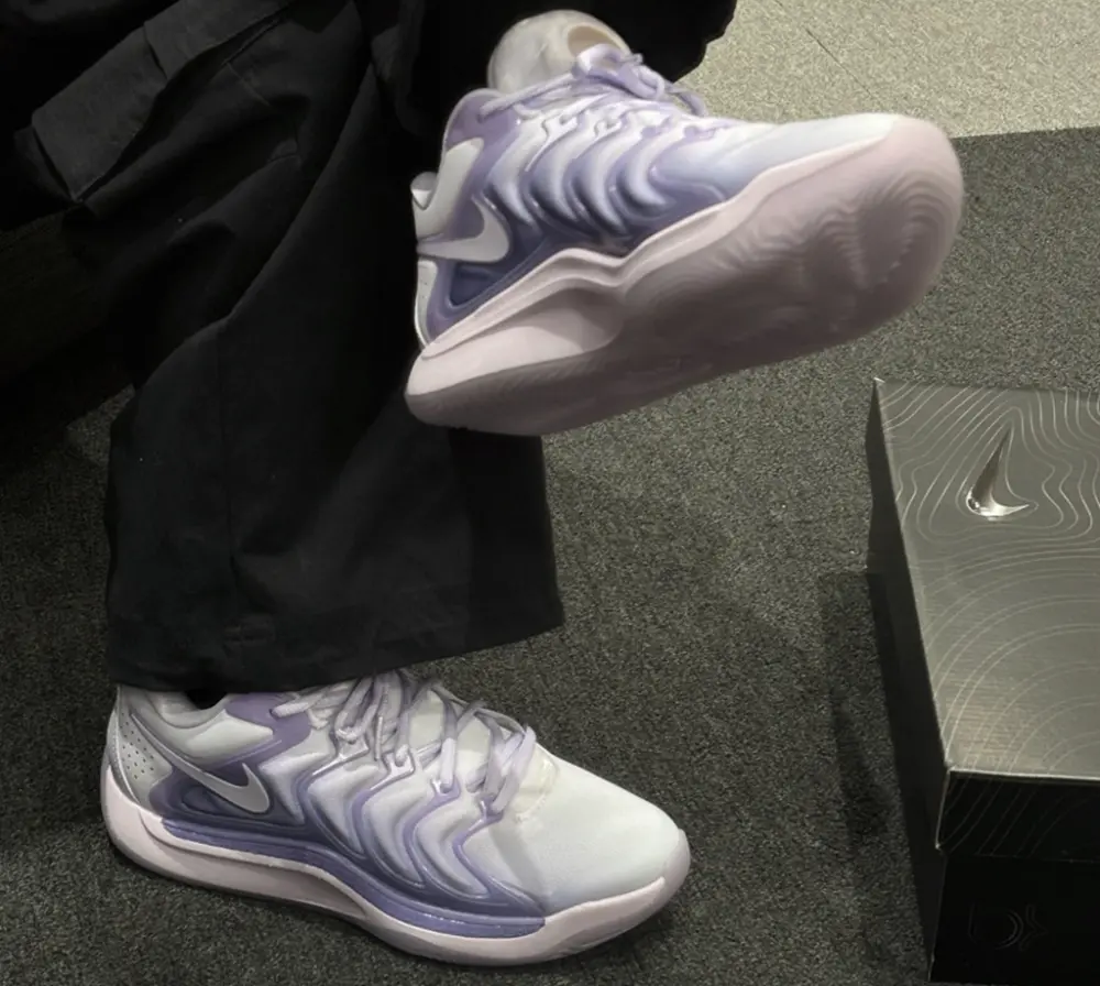 Alternative view of Giày Nike KD 17 ‘Dusty Amethyst’ FJ9487-500