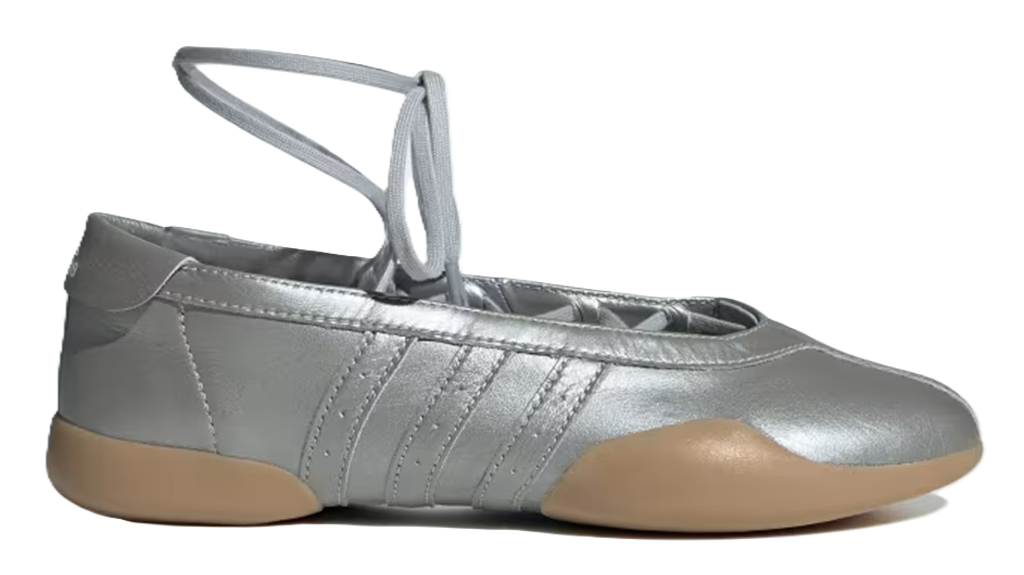 Giày Adidas Taekwondo Mei Ballet 'Silver Metallic Gum' JR7032