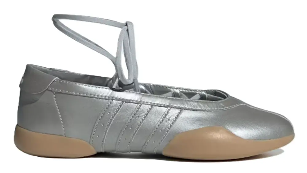 Giày Adidas Taekwondo Mei Ballet 'Silver Metallic Gum' JR7032