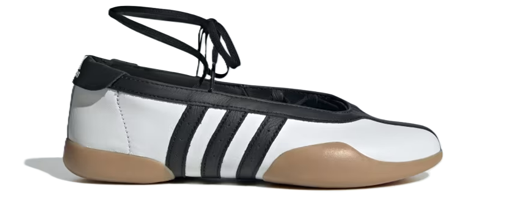 Giày Adidas Taekwondo Mei Ballet 'White Black' JR7030