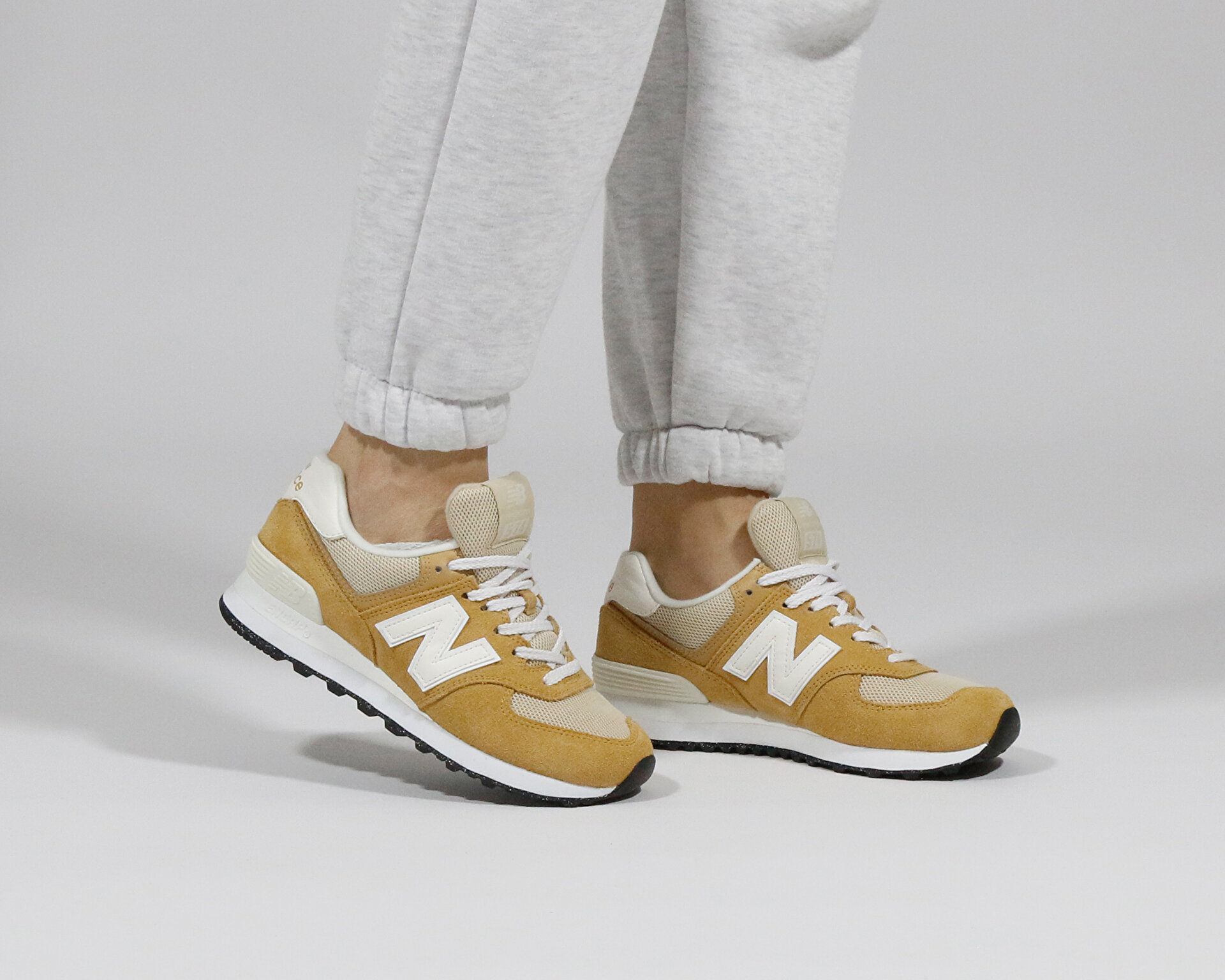 Giày New Balance 574 ‘Yellow White’ U574PBE - Ảnh 2