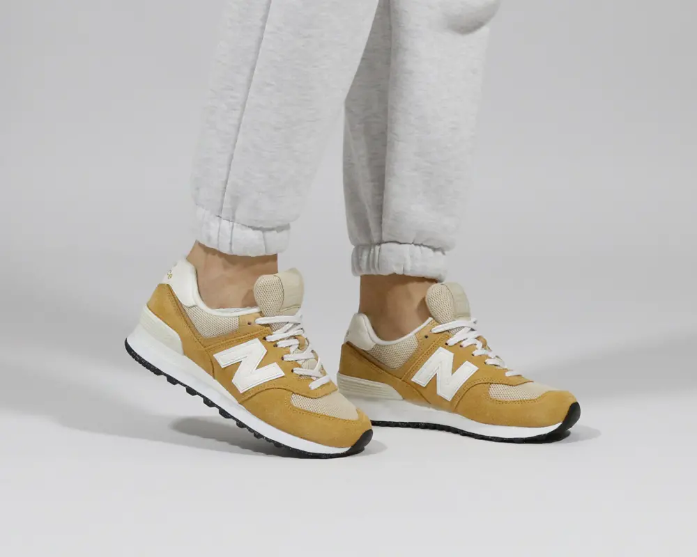Alternative view of Giày New Balance 574 ‘Yellow White’ U574PBE