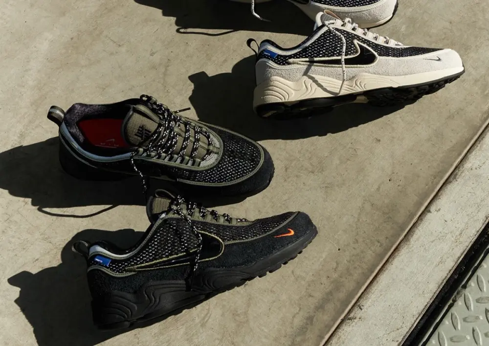 Giày Nike Air Zoom Spiridon Undefeated ‘Cargo Khaki’ HV4847-300 - Ảnh 5