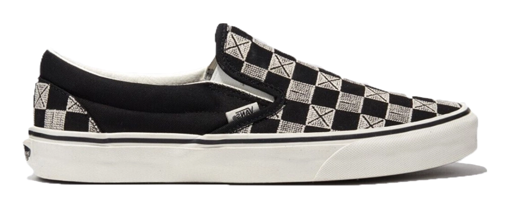 Giày Vans Stitch Checkerboard Slip-on ‘Black’ VN000BVZCJJ