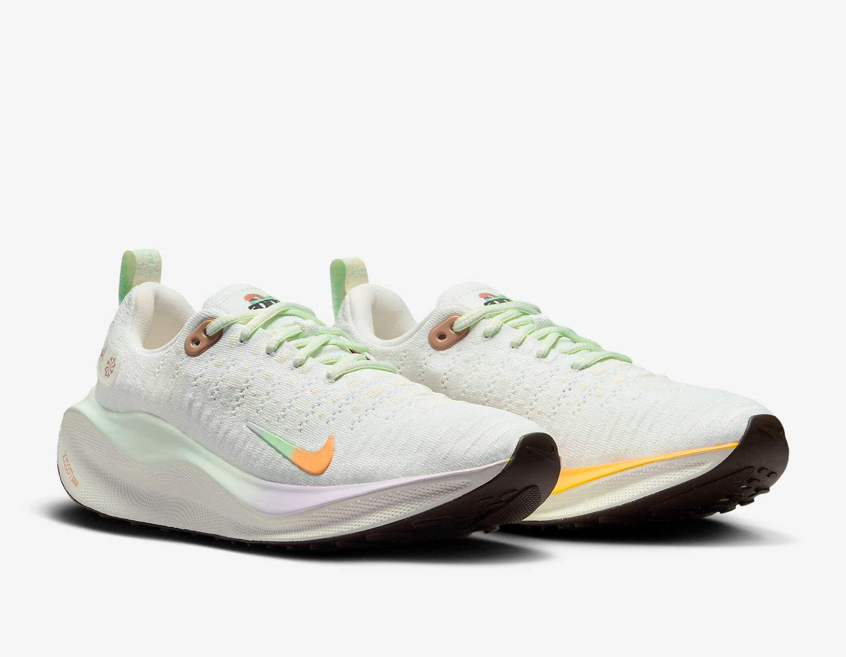 Giày Nike ReactX Infinity Run 4 ‘White Vapor Green’ HF5730-191 - Ảnh 4