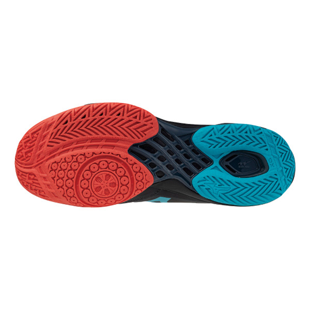 Giày Mizuno Wave Claw Neo 3 'Black' 71GA247317 - Ảnh 3