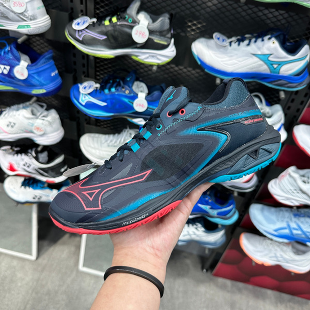 Giày Mizuno Wave Claw Neo 3 'Black' 71GA247317 - Ảnh 4