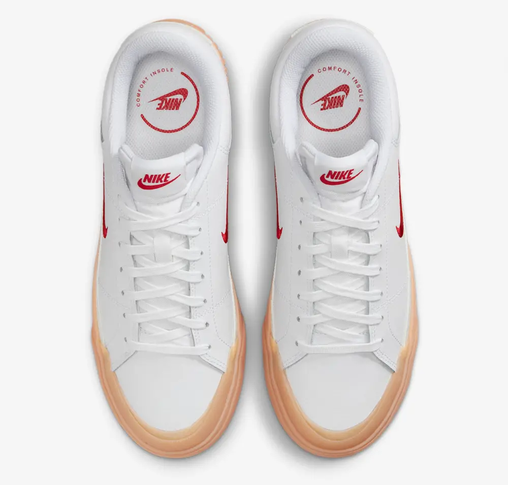 Giày Nike Court Legacy Lift ‘White Gum’ FV5526-103 - Ảnh 8