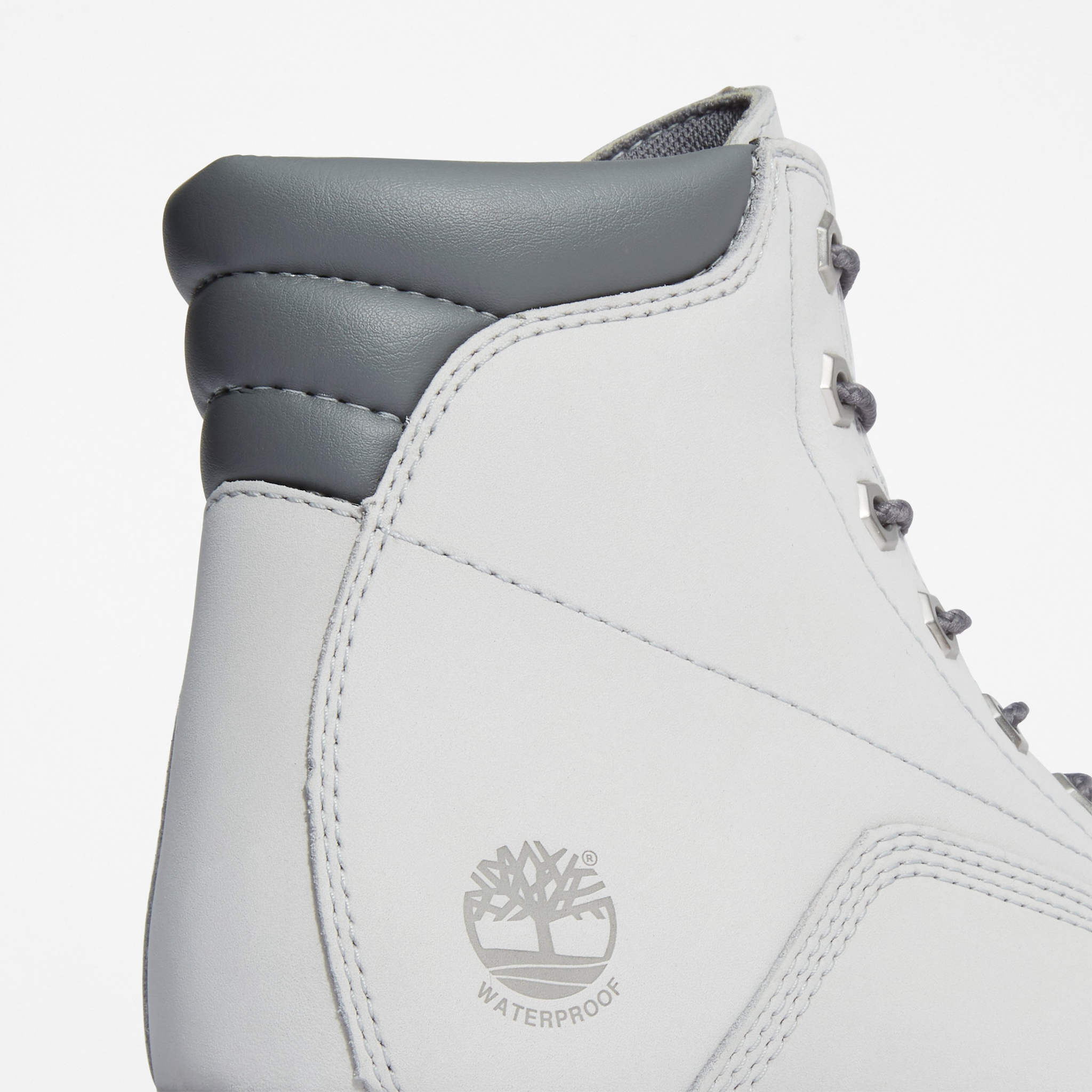 Giày Timberland Waterville 6 Inch ‘Light Grey Nubuck’ A2M1UM29 - Ảnh 5