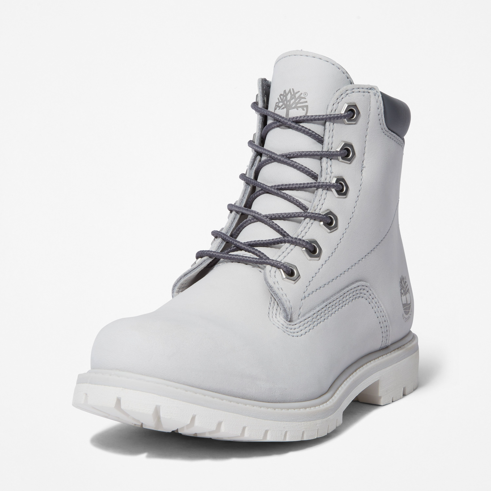 Giày Timberland Waterville 6 Inch ‘Light Grey Nubuck’ A2M1UM29 - Ảnh 4