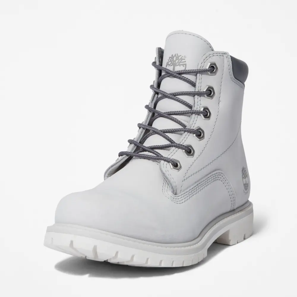 Giày Timberland Waterville 6 Inch ‘Light Grey Nubuck’ A2M1UM29 - Ảnh 4