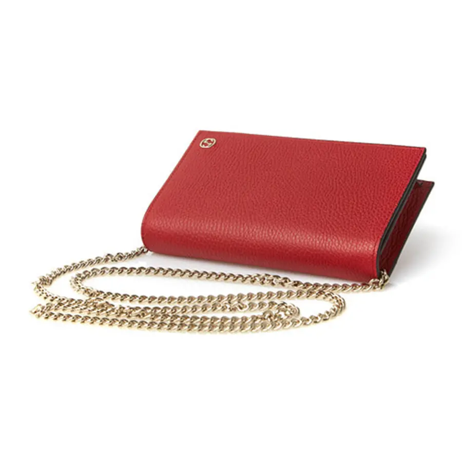 Alternative view of Túi Gucci GG Mini Chain Cross Bag ‘Red’ 466506-CAO0G-6420