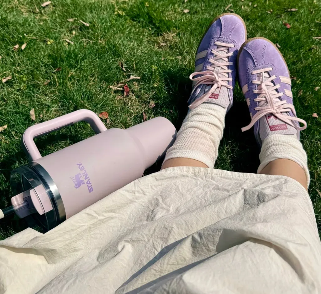 Alternative view of Giày Adidas Originals Bermuda ‘Purple’ JR7157