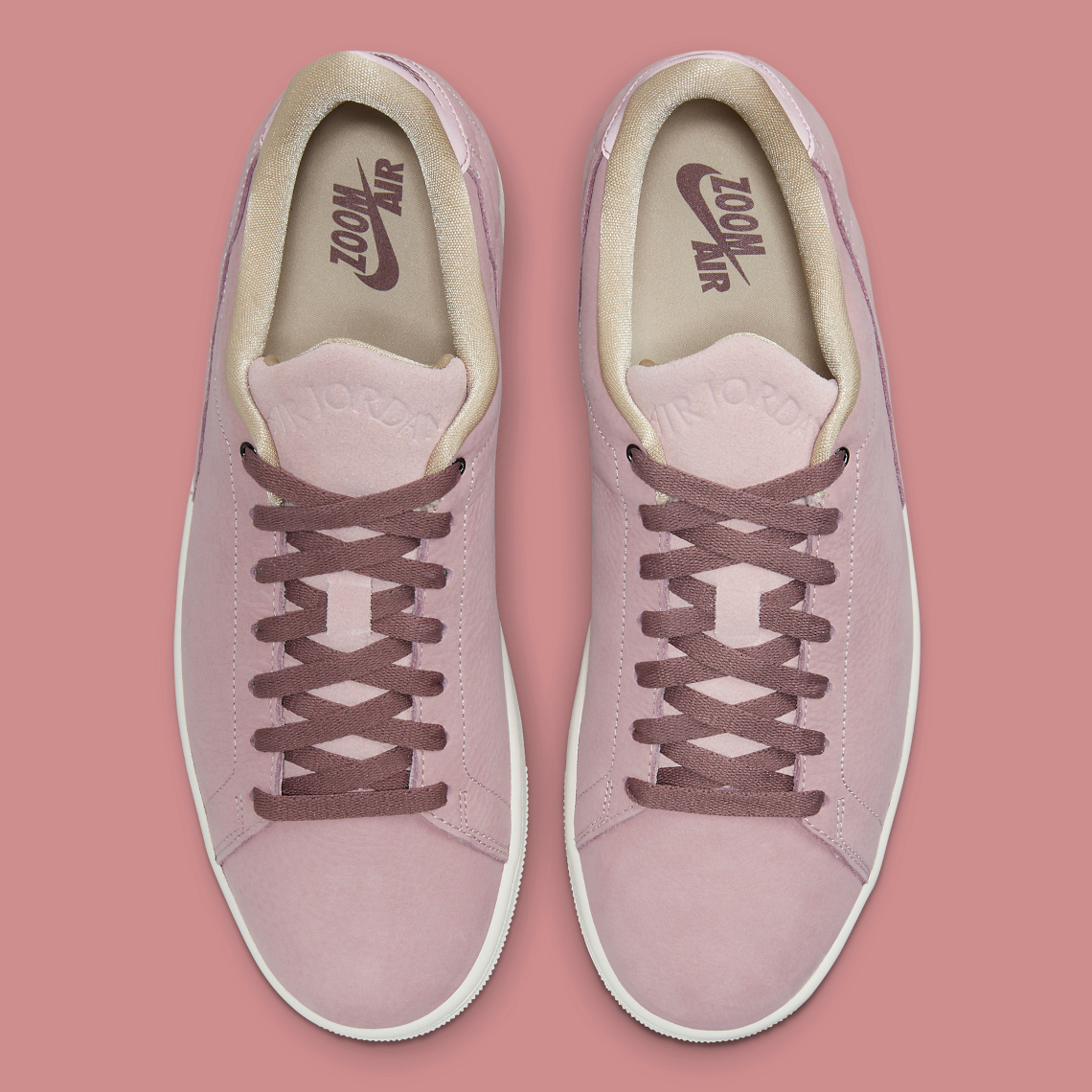 Alternative view of Giày Nike Air Jordan 1 Centre Court ‘Pink Oxford’ DO7444-621