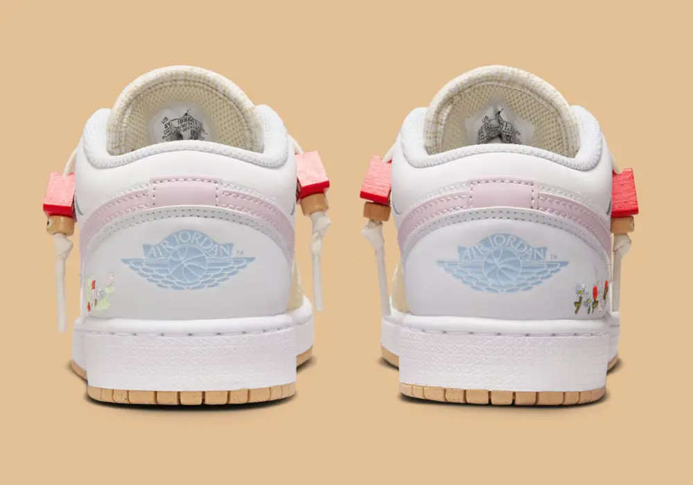 Giày Nike Air Jordan 1 Low GS ‘Mushroom’ IB8861-151 - Ảnh 3