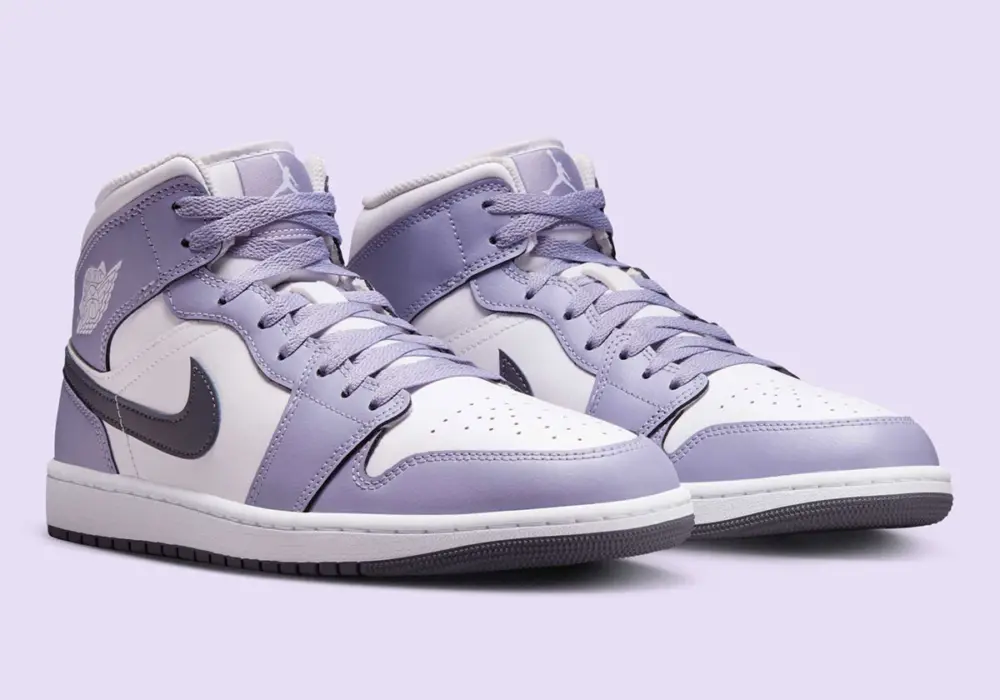 Giày Nike Air Jordan 1 Mid ‘Light Purple’ DQ8426-145 - Ảnh 6
