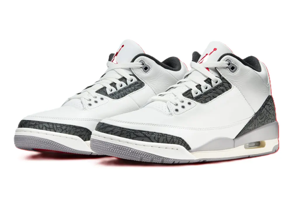 Giày Nike Air Jordan 3 Retro GS 'Cement Grey' DM0967-106 - Ảnh 3